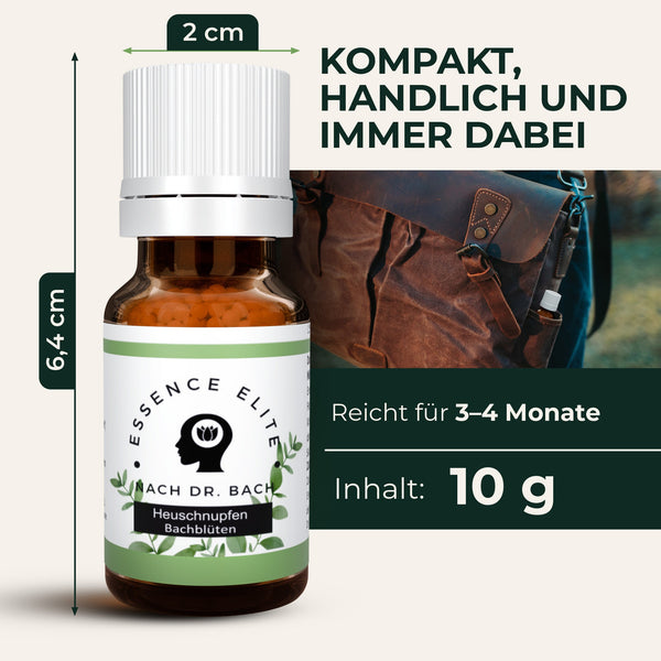 Bachblüten - Globuli bei Heuschnupfen - Essence Elite